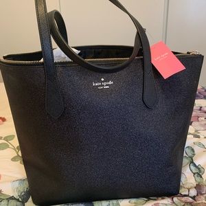 Kate Spade glittery tote